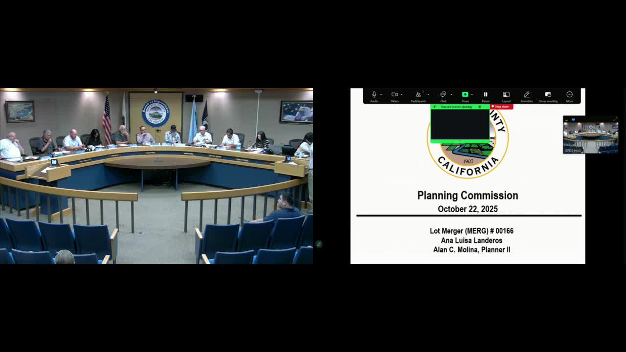 Planning commissioners approve lot merger 00166 in Nylund to allow mobile home placement