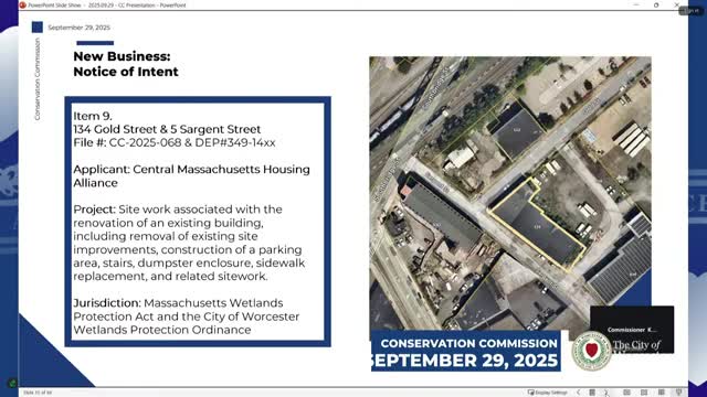 Proposed day resource center at Gold and Sargent Streets continued as staff reviews floodplain and stormwater plans