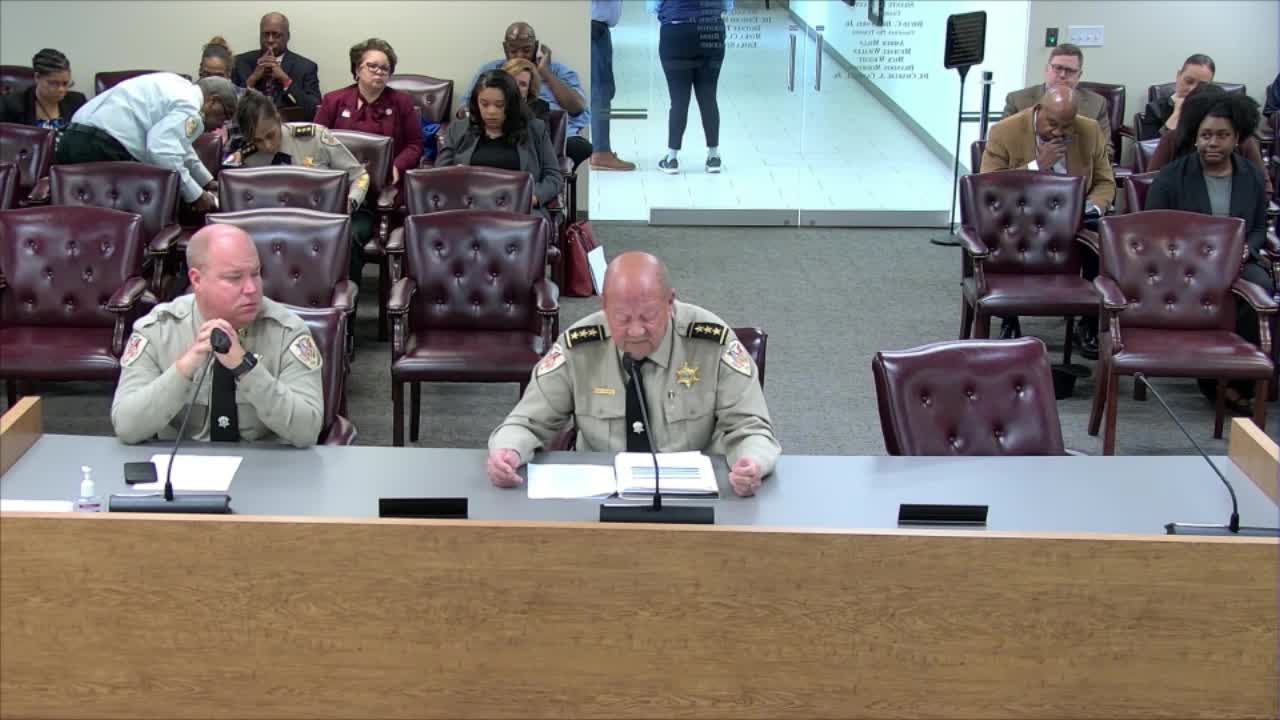 Law enforcement committee approves contracts for CAD cloud migration, uniforms, HVAC, jail therapy and Microsoft licensing