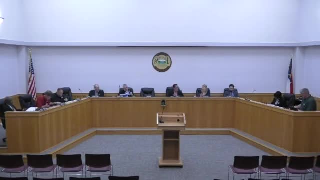 Smithfield tables downtown street-resurfacing contract; council seeks reference checks for low bidder