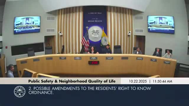 City IT says Granicus update gives access to rebuild "Residents Right to Know" portal; phased rollout expected within 30 days