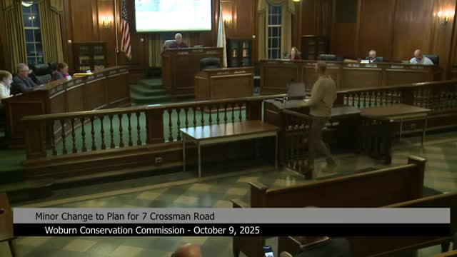 Commission approves minor plan changes, tree removals and orders; sets site visits and encroachment follow-ups