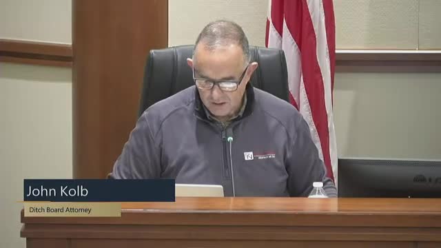 Scott County Ditch Board approves abandonment of County Ditch 5 after viewers find little benefit to property owner