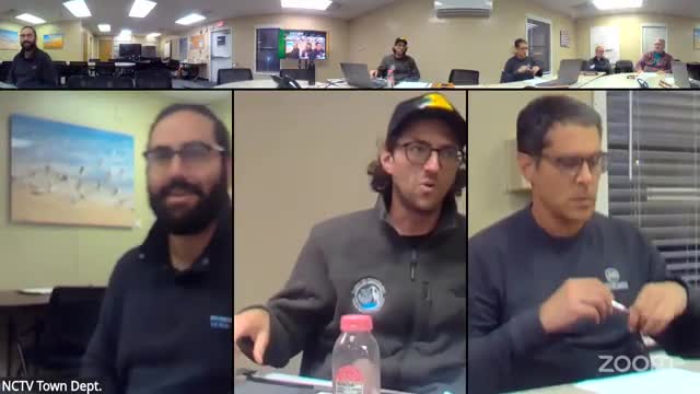 Conservation commission amends enforcement order for 10–16 Ocean Avenue, requires respondent to appear Nov. 6