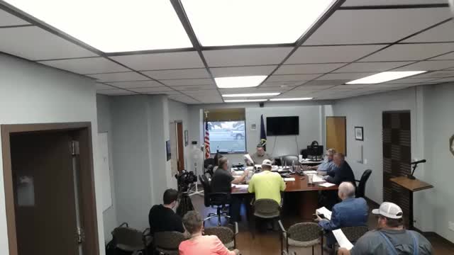 Commission approves purchase of a new aluminum trailer from Sourcewell for public works