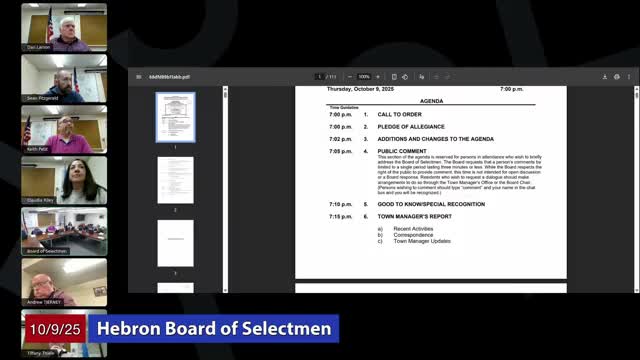 Public and selectmen discuss local 2-acre veteran property tax exemption; board to add ordinance motion to Oct. 23 agenda