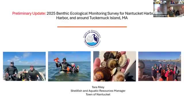 Harbor advisory board holds commercial scallop limit at five bushels after biologist�survey; will revisit Nov. 18