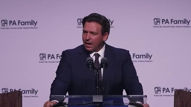 DeSantis warns of big-tech control over AI, urges an "artificial intelligence bill of rights"