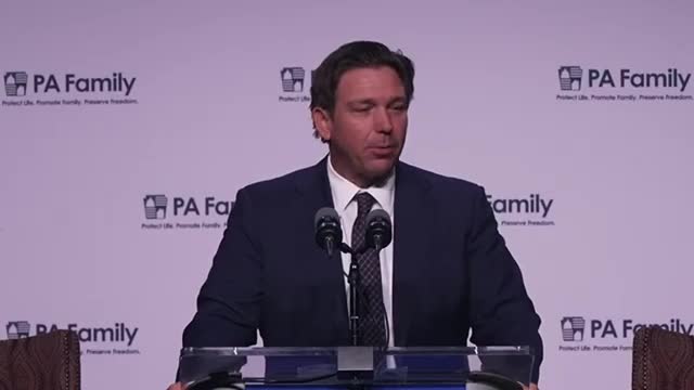 DeSantis cites Florida policy wins — school choice, abortion restrictions, DEI rollbacks — and urges activists to engage in judicial and ballot fights