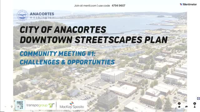 Anacortes holds public workshop on Commercial Avenue streetscape plan, consultants to return with concepts in February