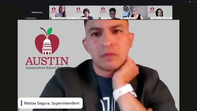 Austin ISD presents draft consolidation and boundary-change plan, schedules refined proposal for November