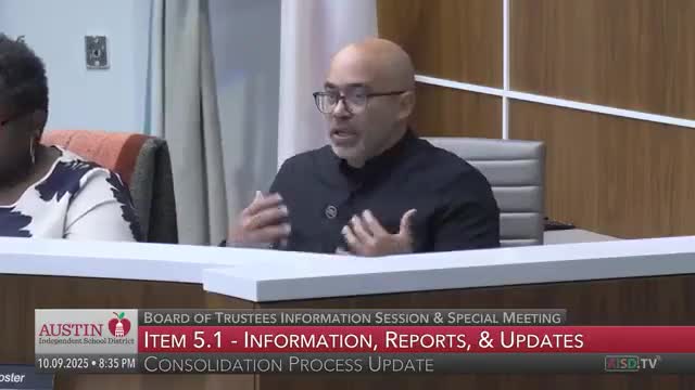 AISD reports gains in third‑grade math; trustees accept monitoring report