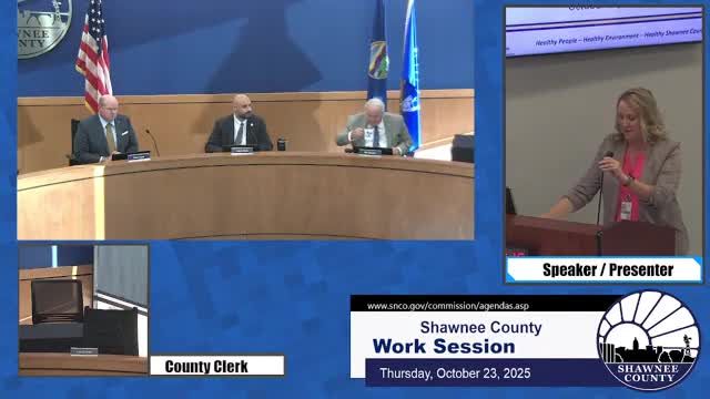 Shawnee County honors Lissa Staley and SENT as 2025 Public Health Champions