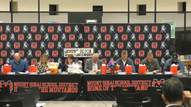 Mount Sinai board accepts auditor’s report, approves routine motions; bond planning moves forward