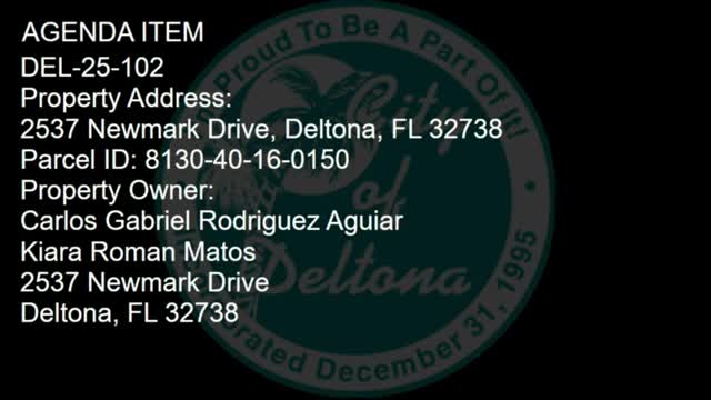 Homeowner told to obtain permit or restore front elevation at Newmark Drive property