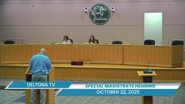 Deltona orders cleanup and pool sanitation at Joyner Drive property within 14 days