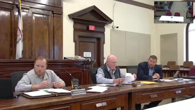 Votes at a glance — Hampshire County Commission, Oct. 14, 2025