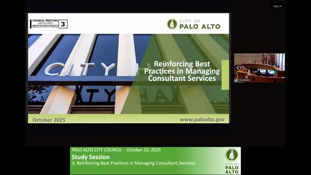 Palo Alto begins review of consultant practices after contested turf study and public records requests