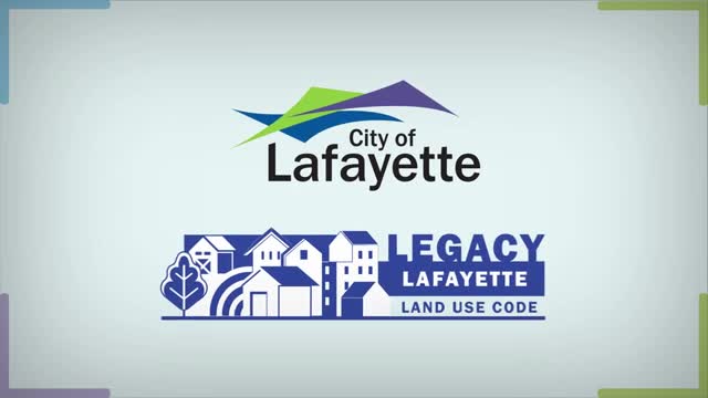Lafayette launches land use code update, asks residents for input