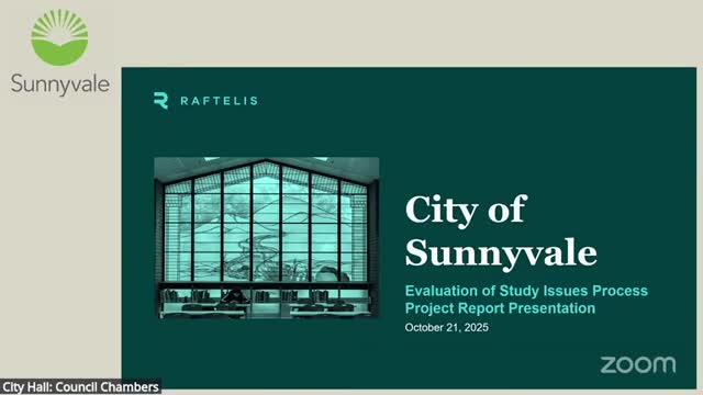 Sunnyvale council overhauls 'study issue' process, renames items 'council priority projects'
