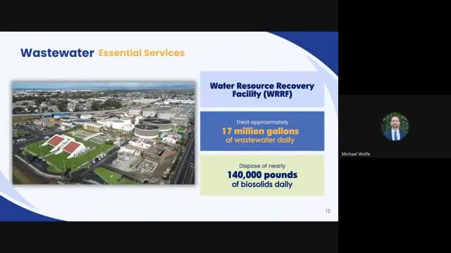 Oxnard City wastewater plant treats 17 million gallons daily; staff flag operator vacancies and compliance work