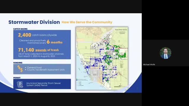 Oxnard City says stormwater compliance and funding are top priorities under MS4 permit