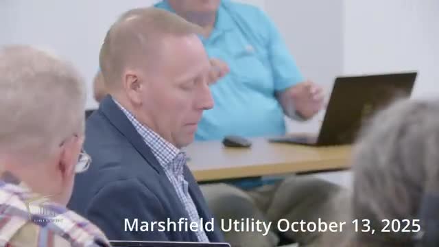 Marshfield Utilities updates operations, reviews capital budget and approves equipment purchases and schedule changes