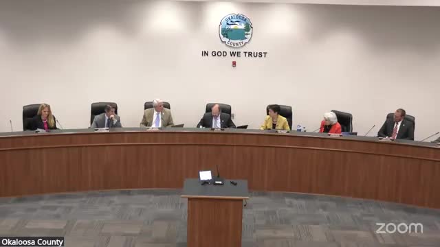 Votes at a glance: Okaloosa County Board of Commissioners, Oct. 21, 2025