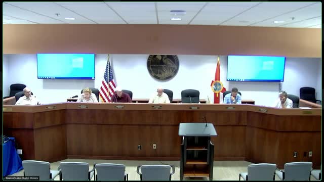 Lake Clarke Shores code board finds homeowner in violation over driveway; gives extended compliance date and requests estimates