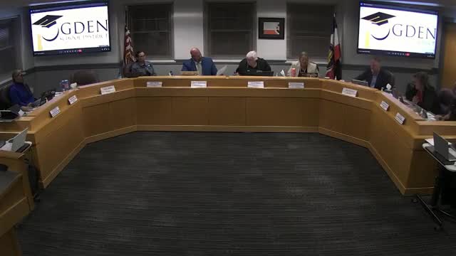 Ogden school board approves weapons‑detection purchase, adopts 2026‑27 calendar and advances policies