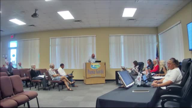 Punta Gorda proposes project‑evaluation form to flag utility capacity impacts from county‑area development