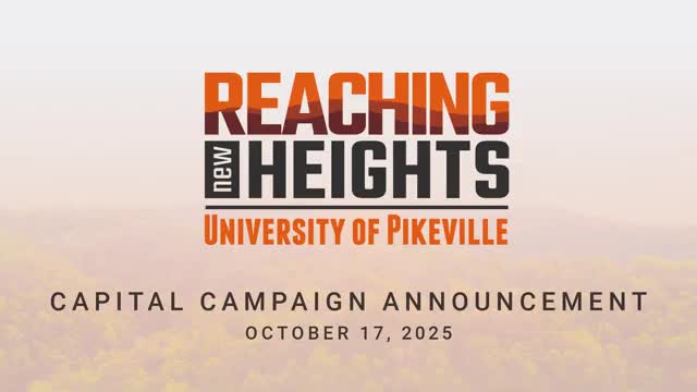 University of Pikeville launches public phase of $50 million capital campaign after raising $38.07 million