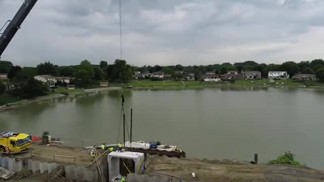 Sterling Heights staff describe island park upgrades: culvert, trail and new amenities