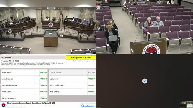 Committee recommends 3% pay increase for Lawrence elected officials as part of 2026 budget review