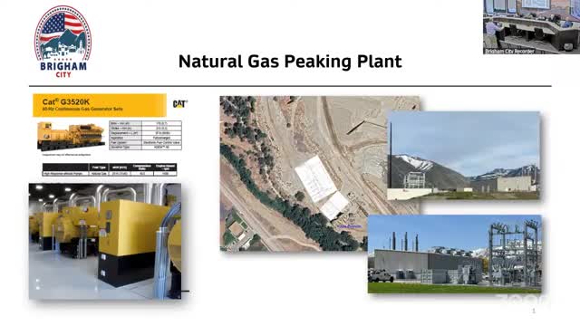 Brigham City staff outline $24M peaking plant financing, timeline and operations plan