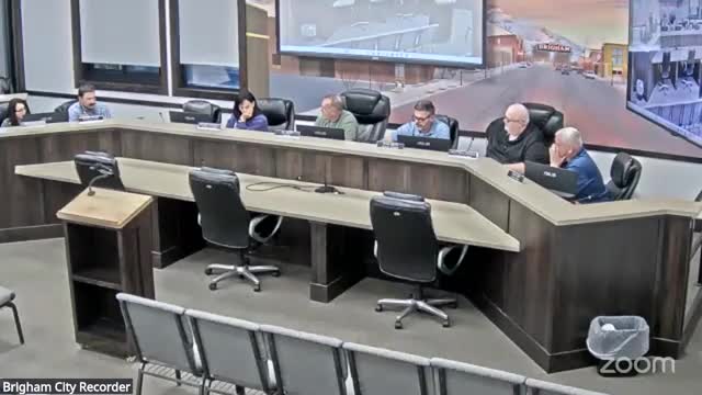 Brigham City Council approves PUD, energy resolution, mutual-aid pact and code change; roll calls recorded