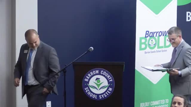 Board asked to approve final closeout for Barrow Arts & Sciences Academy Phase 2 to receive final state capital outlay payment