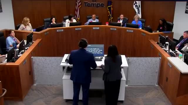 Tempe presents joint Community Health & Human Services and Tempe Community Council impact report showing $37.3 million in investments