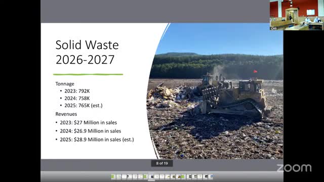 Landfill managers report steady tonnage, compacting gains and multi‑million plans for next cell