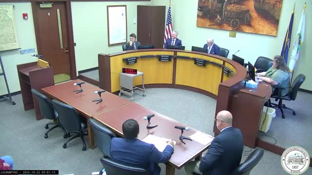Resident tells county mud from nearby project covered driveway; asks for gravel replacement