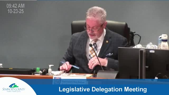 Seminole delegation advances Winter Springs charter amendment to voter referendum