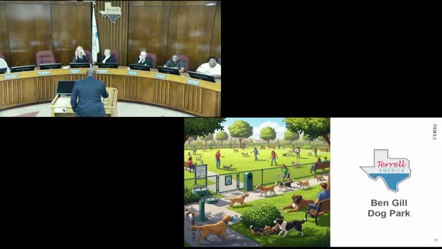 Half-acre dog park proposed near US 80; board and staff flag traffic, parking, and drainage concerns