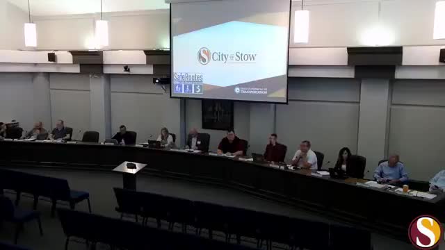 Stowe Council adopts updated Safe Routes to School plan to qualify for ODOT funding