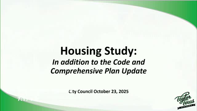 Council approves $55,000 contract for affordable housing study to inform comp plan and code update