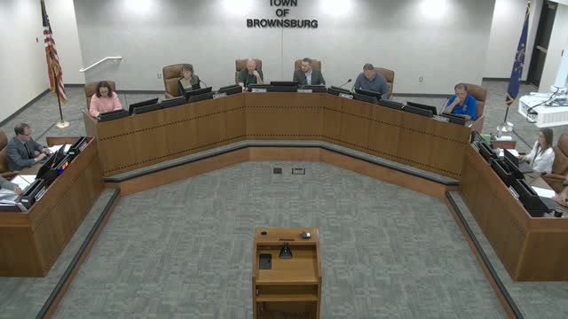 Brownsburg council approves personal property abatement for 'Project Falcon,' advances taxable bond ordinance