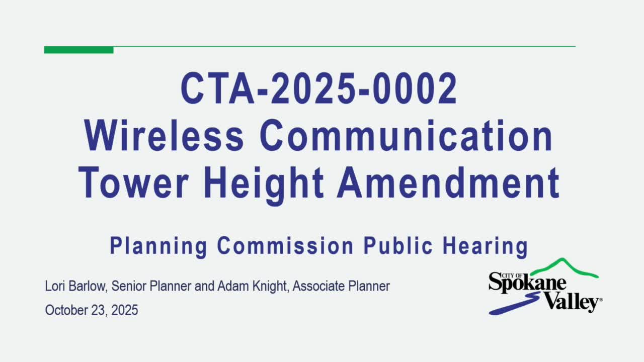 Spokane Valley planning commission recommends keeping current tower-height limits, denies code amendment