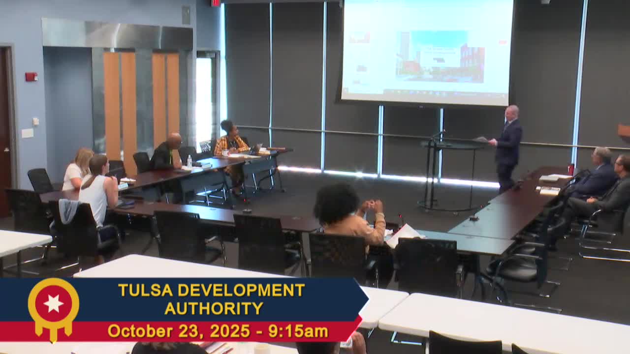 Partner Tulsa reports 30 single‑family homes completed on authority lots; several projects in pipeline