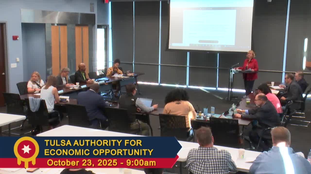 Trustees approve opening investment account; BOK and BOK Capital Markets present strategy