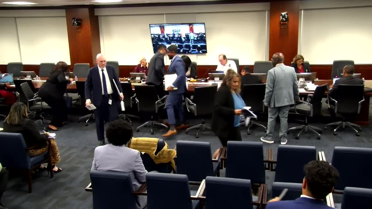Committee advances several resolutions; holds three pending items in 3-0 votes