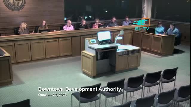 DDA director outlines grant-status; announces departure as board thanks him for three years of service
